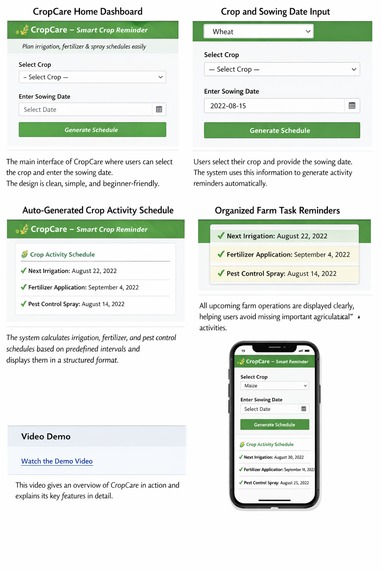 CropCare – Smart Crop Reminder – screenshot 2