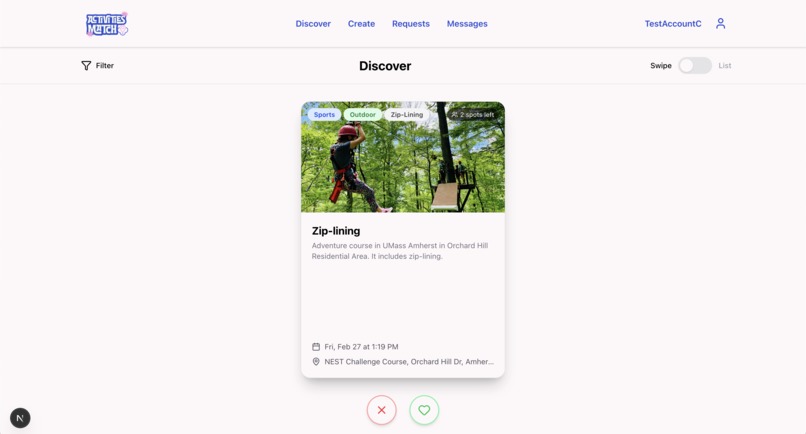 Activities Match – screenshot 4