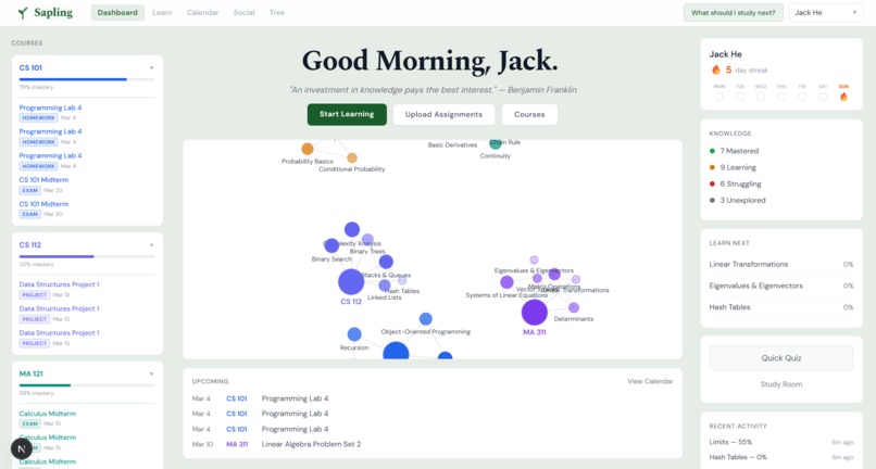 Sapling – screenshot 1