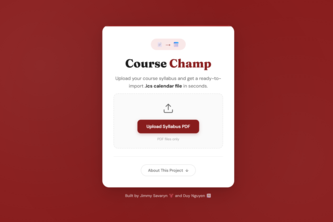 Course Champ