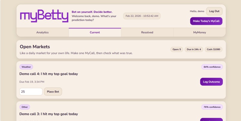 myBetty – screenshot 5