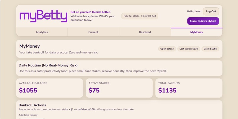 myBetty – screenshot 8