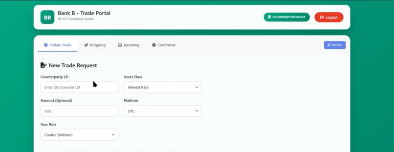 UTI Compliance System – screenshot 3