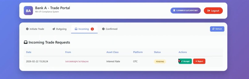 UTI Compliance System – screenshot 5