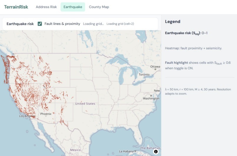 TerrainRiskAI – screenshot 2