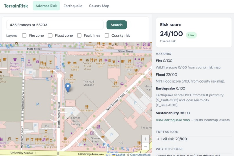 TerrainRiskAI – screenshot 4