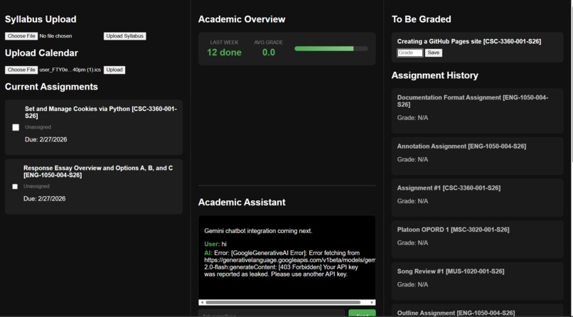 ATHENA – screenshot 2