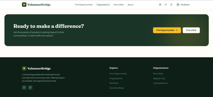 VolunteerBridge – screenshot 7