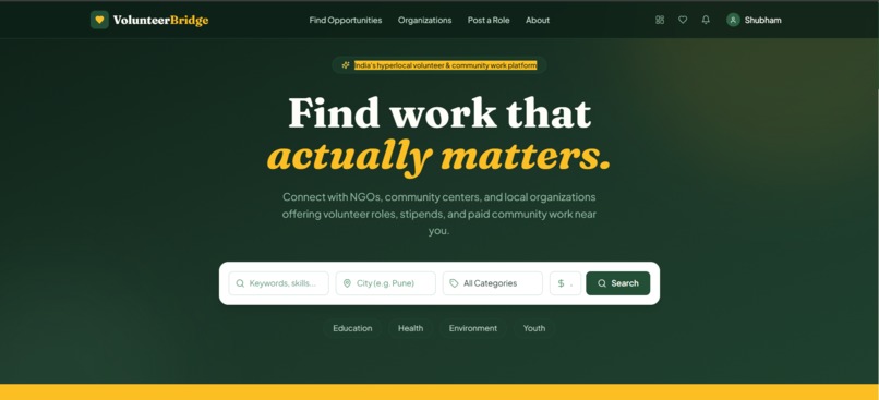 VolunteerBridge – screenshot 8