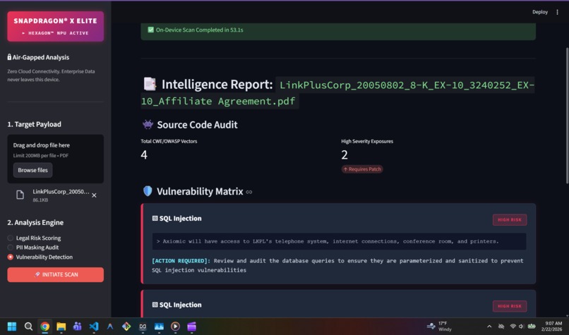 Sentinel-Edge AI – screenshot 3