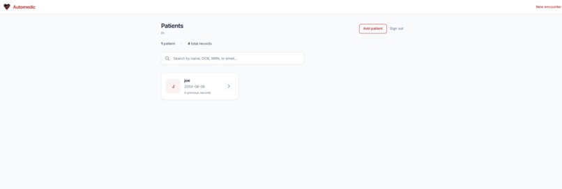 Automedic – screenshot 2