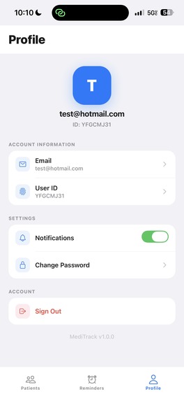 MediTrack – screenshot 2