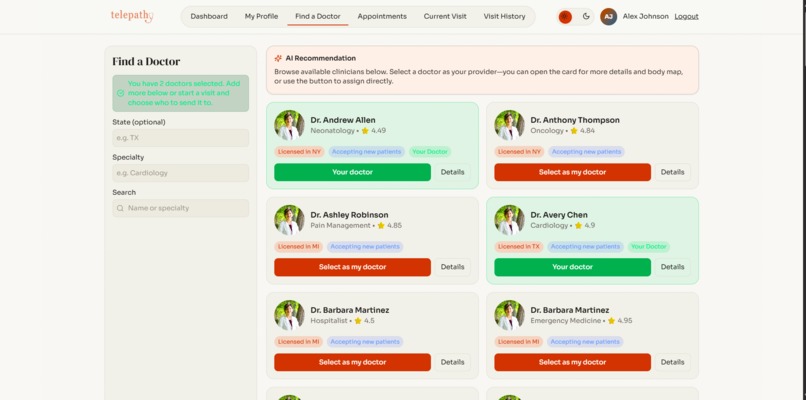 telepathy | diagnostic assistant – screenshot 6