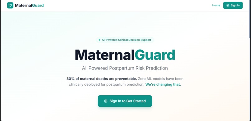 MaternalGuard – screenshot 1
