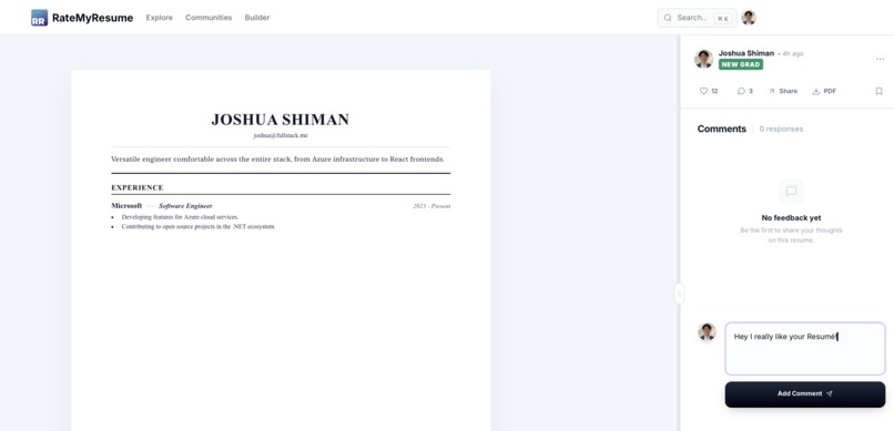 RateMyResume – screenshot 4