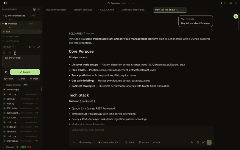 Solo-IDE – screenshot 12