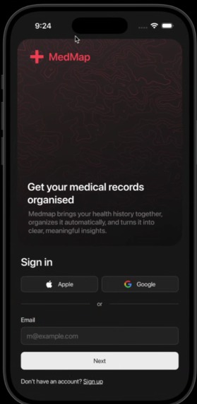 Medmap – screenshot 1