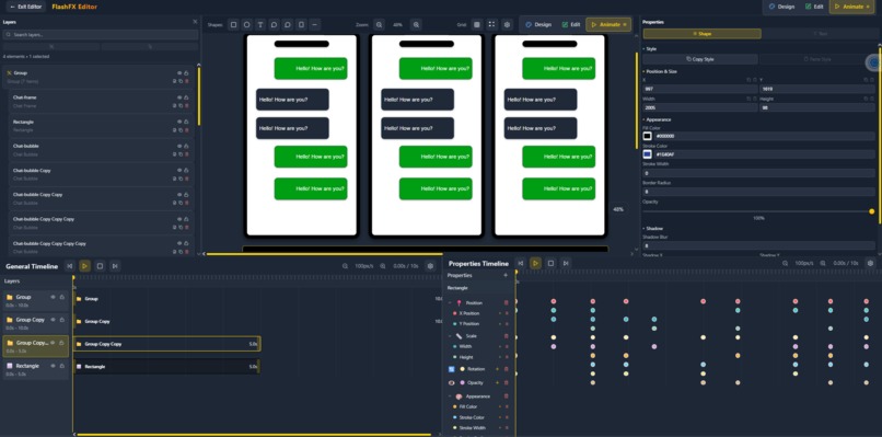 FlashFX Video editor – screenshot 2
