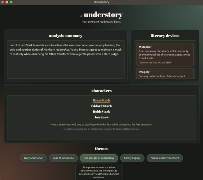 understory – screenshot 1