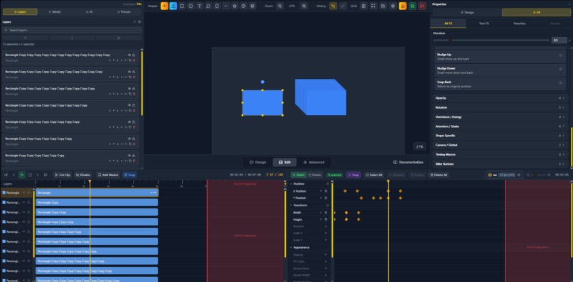 FlashFX Video editor – screenshot 6