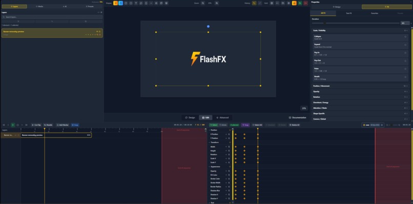 FlashFX Video editor – screenshot 7
