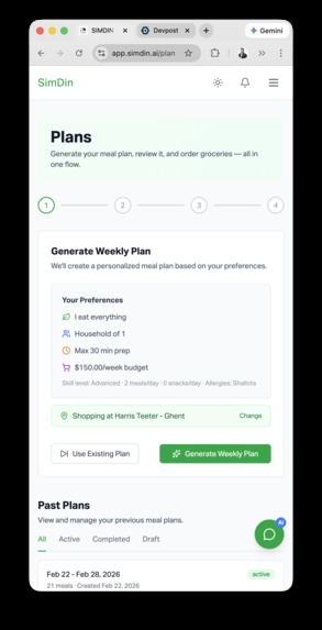 SimDin – screenshot 3