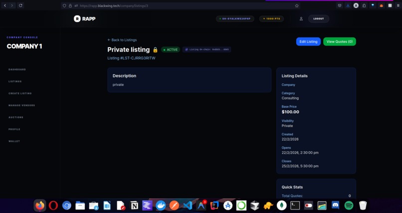 RAPP - Reverse Auction Procurement Platform. – screenshot 16