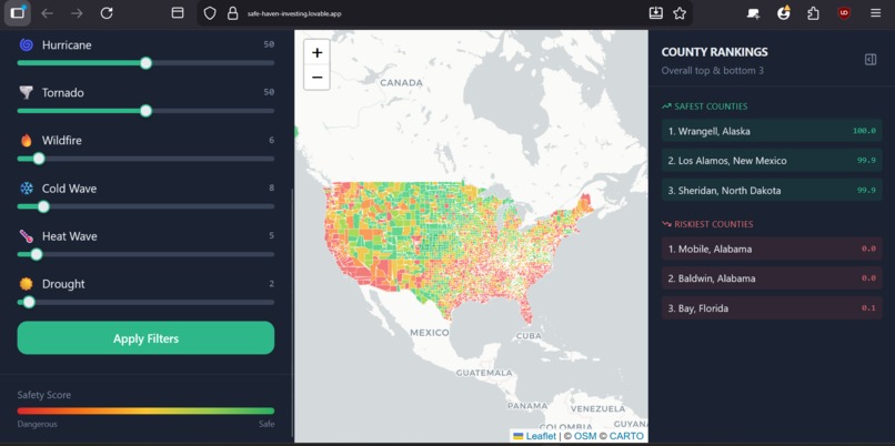 SafeHaven – screenshot 1
