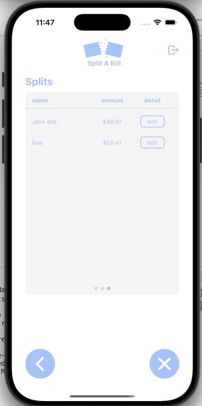 Split A Bill – screenshot 1