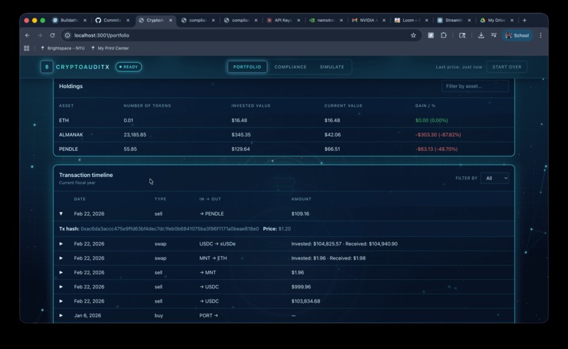 CryptoAuditX – screenshot 3