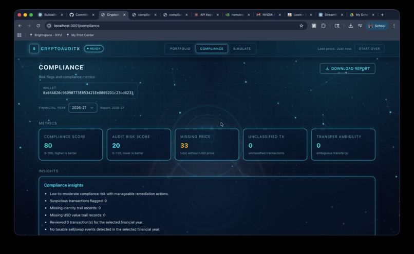 CryptoAuditX – screenshot 5