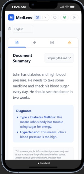 MedLens – screenshot 1