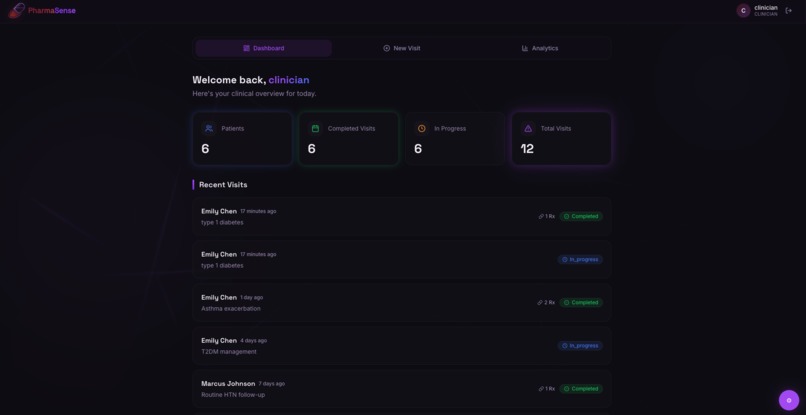 PharmaSense – screenshot 2