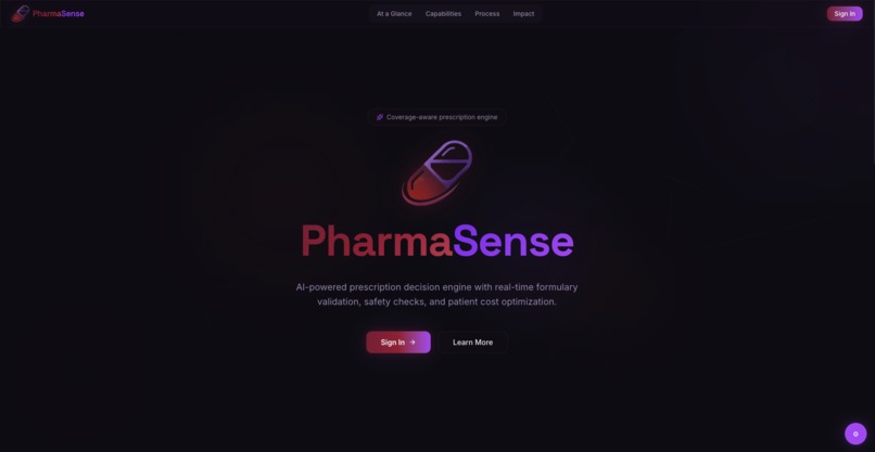 PharmaSense – screenshot 1