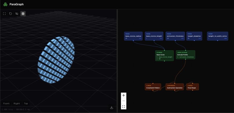 ParaGraph – screenshot 2