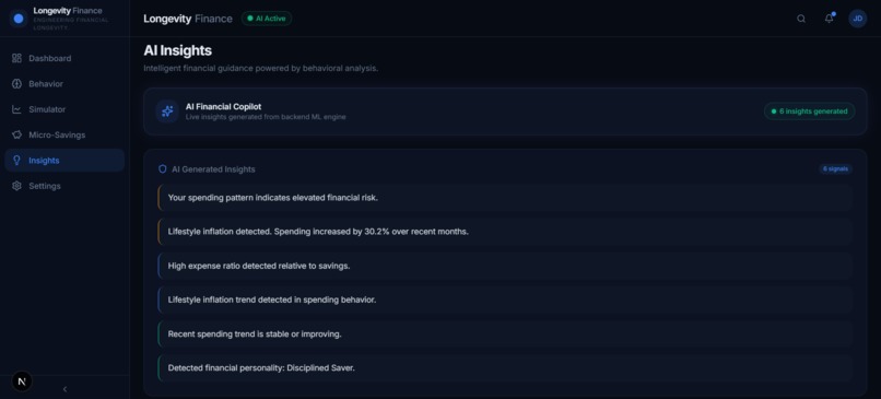 Longevity-Finance – screenshot 5