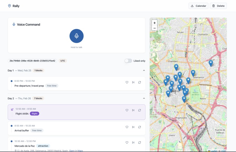 Rally – screenshot 1