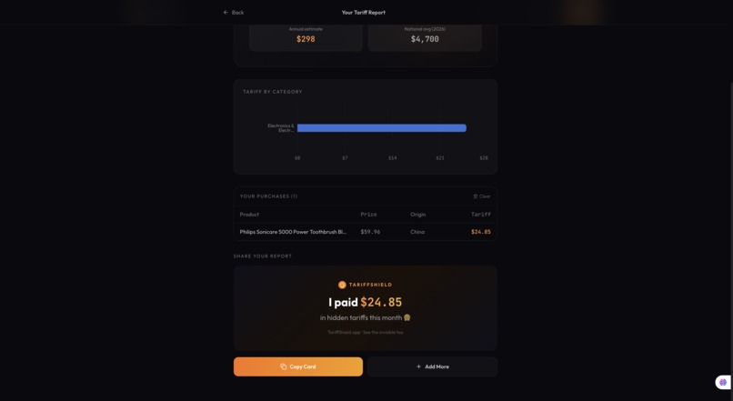 TarriffShield  – screenshot 5