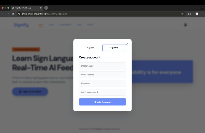 Signify – screenshot 2