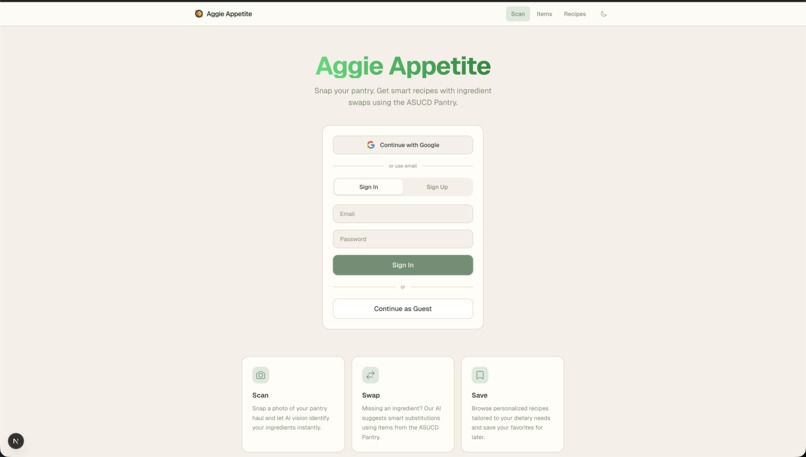 Aggie Appetite  – screenshot 1