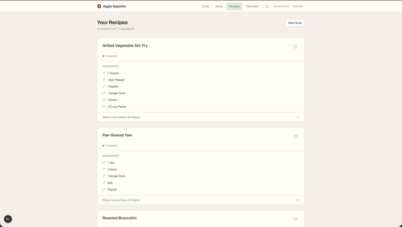 Aggie Appetite  – screenshot 3