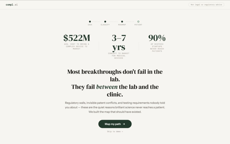 compl.ai – screenshot 1