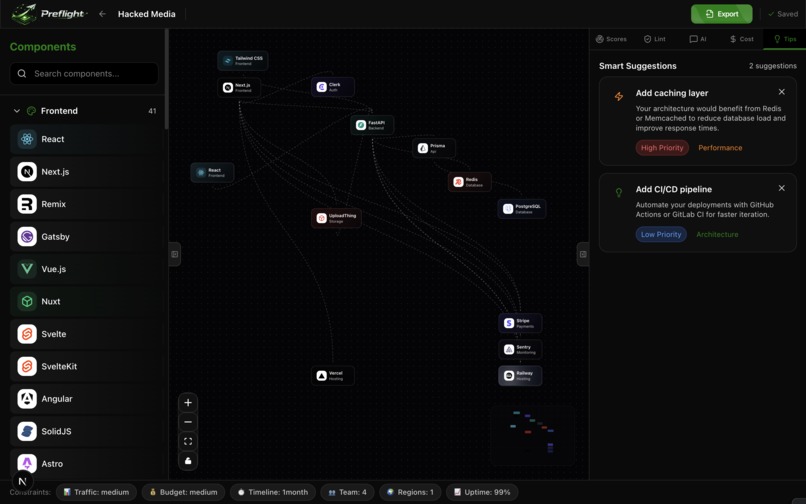 PreFlight – screenshot 2