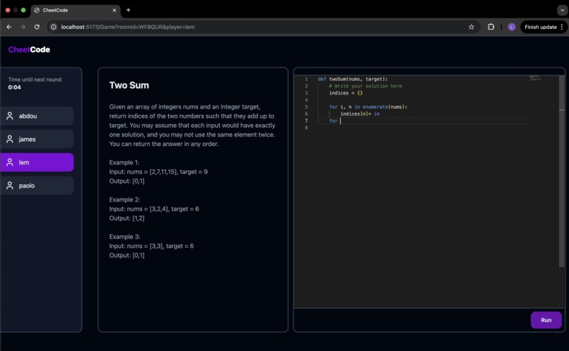 CheetCode – screenshot 6