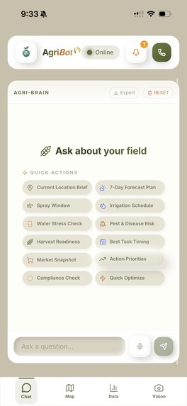 AgriBot: Because Every Acre Deserves Intelligence  – screenshot 4