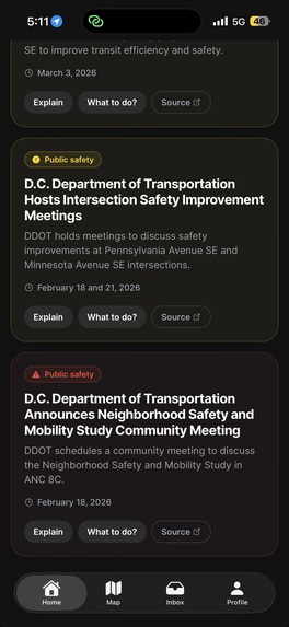 govLens – screenshot 1