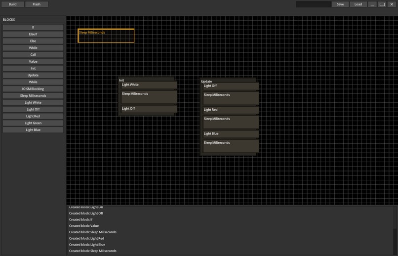 EmBlocks – screenshot 1
