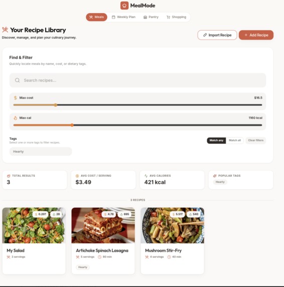 morse-coders_mealmode – screenshot 1