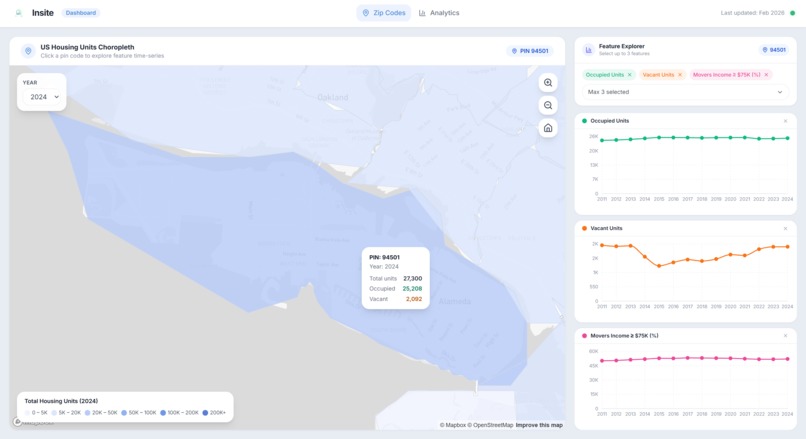Insite: Predictive Site Selection for Strategic Homebuilders – screenshot 2
