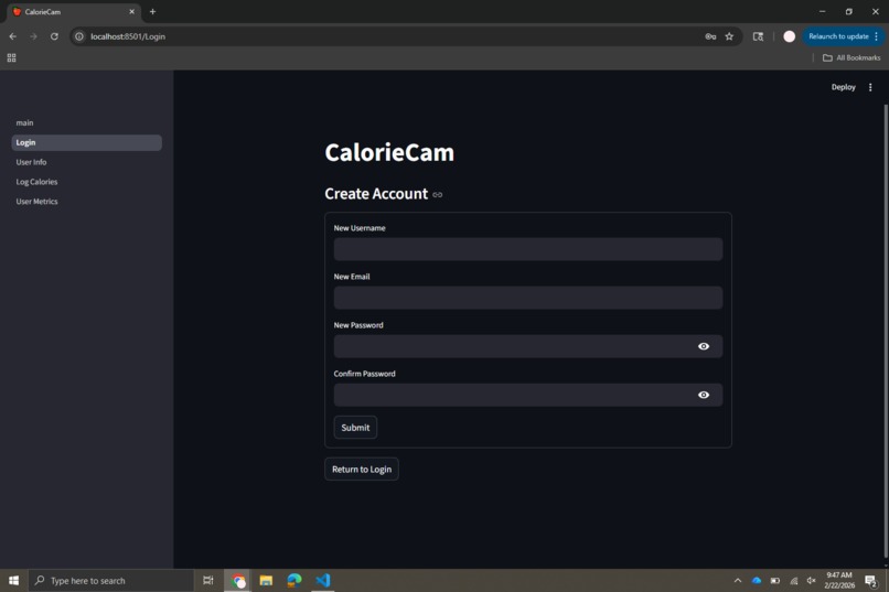 Calorie Cam – screenshot 2